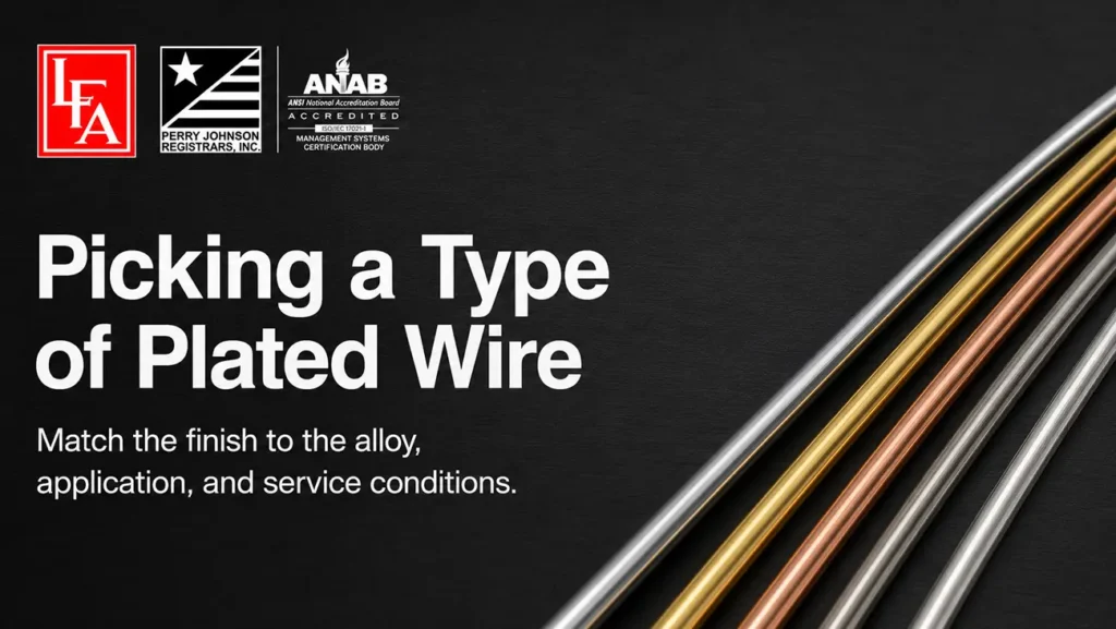 Plated Wire